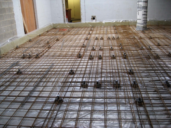 Plantroom Floating Floor  Preparation